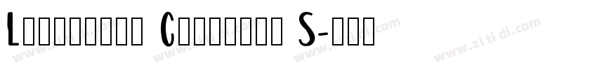 Lombardic Capitals S字体转换